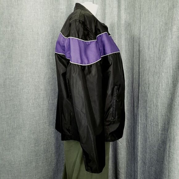 Nexgen Motorcycle Riding Jacket Tough Fabric Black Purple Thinsulate Women's L - Picture 5 of 16